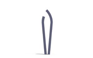 mała architektura, bollard, stal