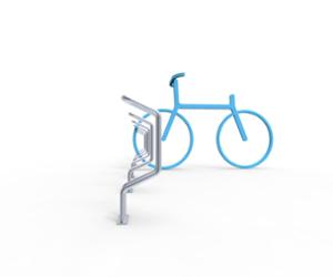 mała architektura, bicycle stand, for wheel