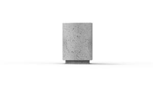 mała architektura, bollard, concrete, beton architektoniczy, curved