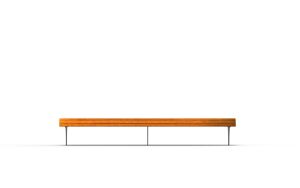 mała architektura, bench, double-sided , armrest, wood seating, vintage