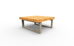 mała architektura, bench, double-sided , kłoda, wood seating