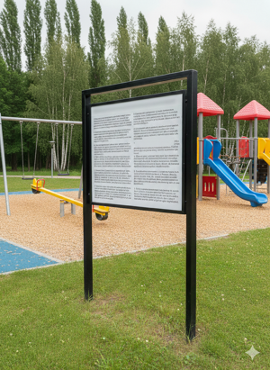 mała architektura, inne, information board