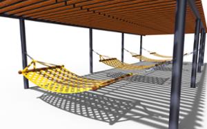 mała architektura, inne, bench, seating, leasure and rest, hammock, chaise longue, modular