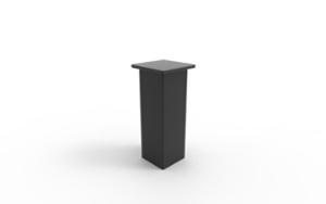 mała architektura, bollard, stal