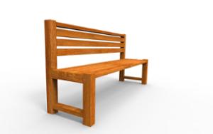 mała architektura, seating, drewno, wood seating, wood backrest