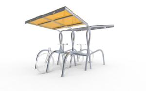 mała architektura, inne, bicycle stand, bicycle canopy, double-sided , modular, multiple stands, cycle rack, canopy