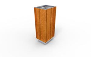 mała architektura, litter bin