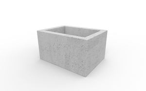 mała architektura, planter, concrete, beton architektoniczy, antiterror
