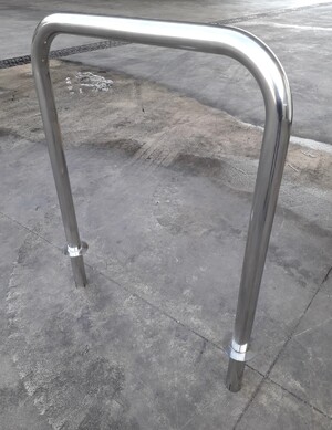 mała architektura, parking rowerowy, podpora
