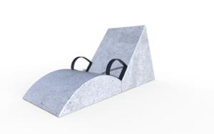 street furniture, seating, armrest, concrete, smooth concrete, chaise longue, leasure and rest