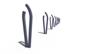 mobilier stradal, bolard, otel