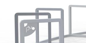 mobilier stradal, stand de biciclete, logo, instalare usoara, curbat, suport bicicleta, suporturi multiple