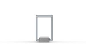 mobilier stradal, stand de biciclete, beton finisat, suport bicicleta, suporturi multiple, de sine statator