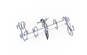 mobilier stradal, stand de biciclete, modular, suport bicicleta, suporturi multiple, de sine statator