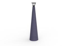 mobilier stradal, bolard, solar, beton, beton finisat
