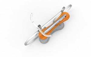mobilier stradal, stand de biciclete, beton, beton finisat, cu protectie cadru pentru biciclete, suport bicicleta, de sine statator
