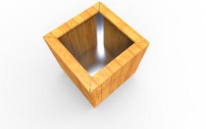 mobilier stradal, jardiniera, rectangular, scandinavian line