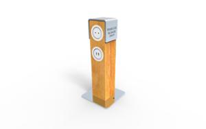 mobilier stradal, altele, bolard, 230v si/sau priza usb, wifi statie