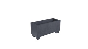 mobilier stradal, jardiniera, antitero, beton, beton finisat