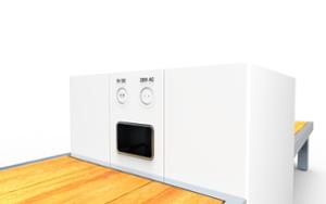 mobilier stradal, banca, fata-dubla, 230v si/sau priza usb, modular, scaune din lemn