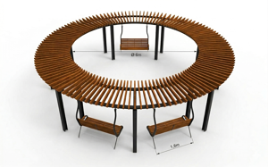 mobilier stradal, altele, sezuturi, leasure and rest, leagan, pergola, curbat
