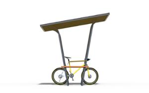 mobilier stradal, stand de biciclete, cu protectie cadru pentru biciclete, acoperis pentru biciclete
