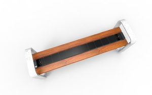 mobilier stradal, banca, solar, beton, beton finisat, fotowoltaika, 230v si/sau priza usb, solarna listwa smartbeam