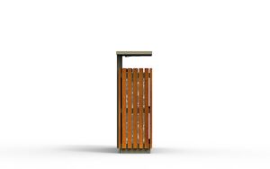 mobilier stradal, cos de gunoi, acoperis / capac, scrumiera de siguranta, segregare completa, segregarea preliminara