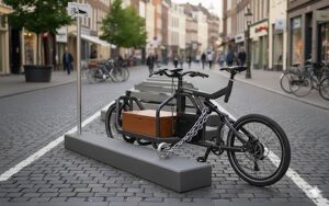 mobilier stradal, stand de biciclete, instalare usoara, rower cargo, de sine statator