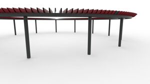 mobilier stradal, altele, leasure and rest, fotowoltaika, leagan, sezlong, pergola, solarna listwa smartbeam