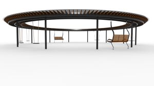 mobilier stradal, altele, leasure and rest, fotowoltaika, leagan, sezlong, pergola, solarna listwa smartbeam