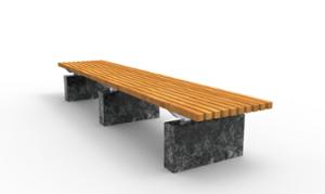 mobilier stradal, banca, scaune din lemn, beton, beton finisat, fata-dubla, granit