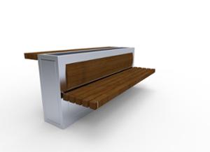 mobilier stradal, jardiniera, banca, sezuturi, logo, spatar din lemn, scaune din lemn