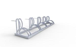 mobilier stradal, stand de biciclete, suporturi multiple, pentru roata, instalare usoara