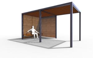 mobilier stradal, altele, sezuturi, spatar din lemn, pergola, scaune din lemn