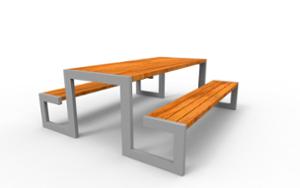 mobilier stradal, banca, scaune din lemn, masa, set picnic