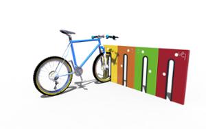 mobilier stradal, stand de biciclete, suporturi multiple, pentru roata, protectie cauciuc