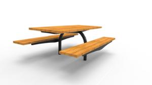 mobilier stradal, banca, scaune din lemn, masa, set picnic