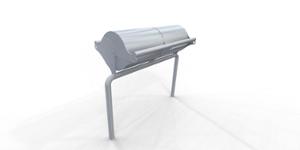 mobilier stradal, altele, stand de biciclete, container pentru casca, suport bicicleta