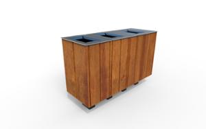 mobilier stradal, cos de gunoi, segregarea preliminara, segregare completa, montat pe stalp, volum mare, capac montat cu stift