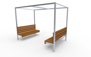mobilier stradal, sezuturi, altele, pergola, scaune din lemn, spatar din lemn, fata-dubla