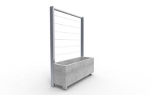 mobilier stradal, jardiniera, altele, spalier, beton, beton finisat, mobile (compatibil pentru mufa de jante)
