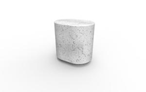 mobilier stradal, bolard, curbat, beton, beton finisat