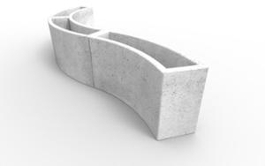 mobilier stradal, jardiniera, curbat, beton, beton finisat