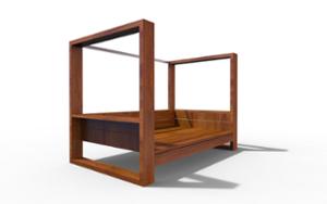mobilier stradal, altele, sezuturi, leasure and rest, sezlong, pat de gradina