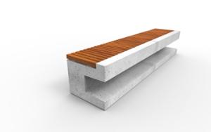 mobilier stradal, banca, scaune din lemn, beton, beton finisat, iluminare