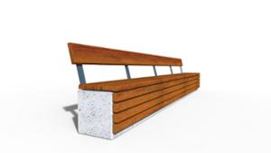 mobilier stradal, sezuturi, scaune din lemn, spatar din lemn, beton, partea de sus a zidului, beton finisat