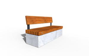 mobilier stradal, sezuturi, scaune din lemn, spatar din lemn, beton, beton finisat, scanduri verticale