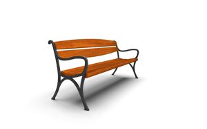 mobilier stradal, sezuturi, scaune din lemn, spatar din lemn, cotiera, retro