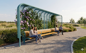 mobilier stradal, altele, spalier, pergola